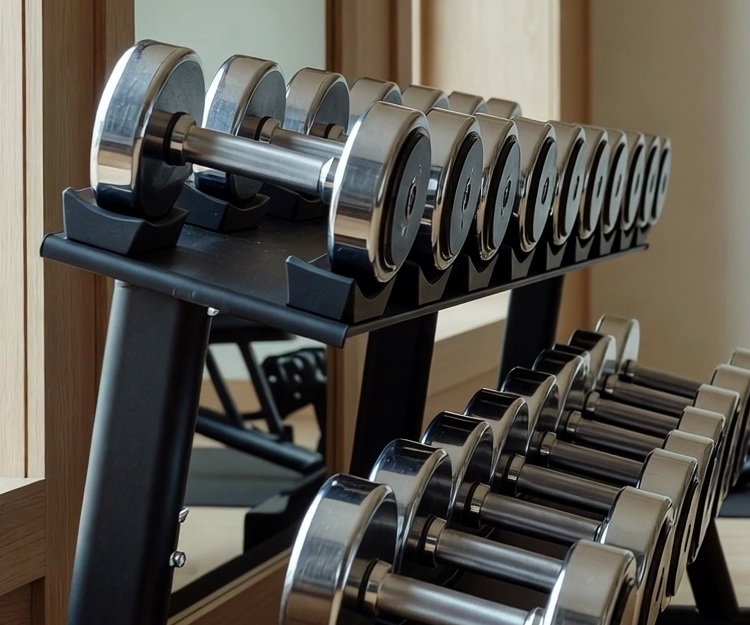 Dumbbells from the gym preview
